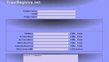  Trust Registry website