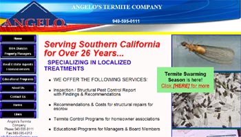  Termite Control & Repairs Website 