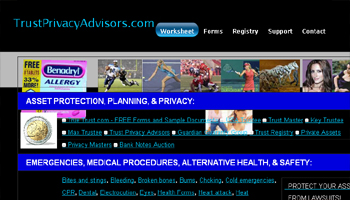  Free Trust Information and Forms Website